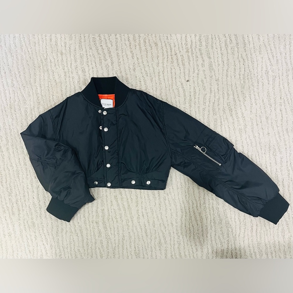 ELLIE MAKIR Women Black Jacket XS
